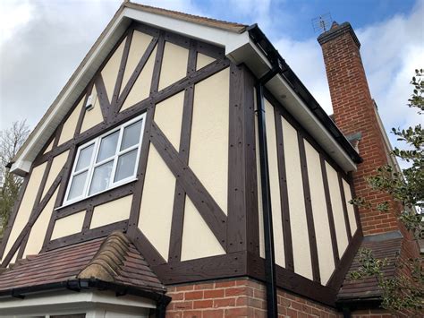 mock tudor wood replacement|polyurethane mock tudor boards.